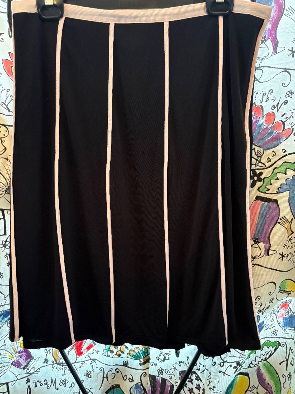 DKNY City pleated skirt